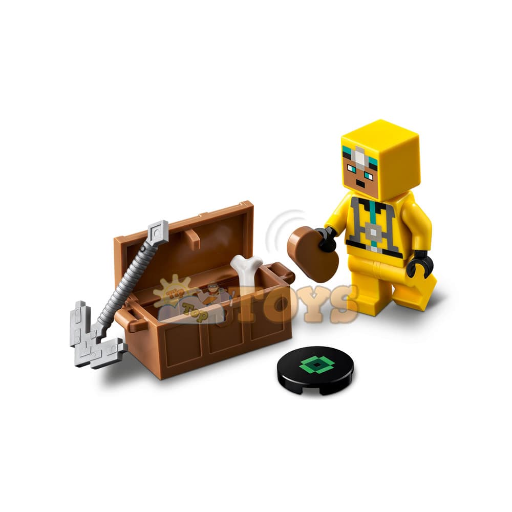 LEGO® Minecraft Temnița cu schelete 21189 - 364 piese