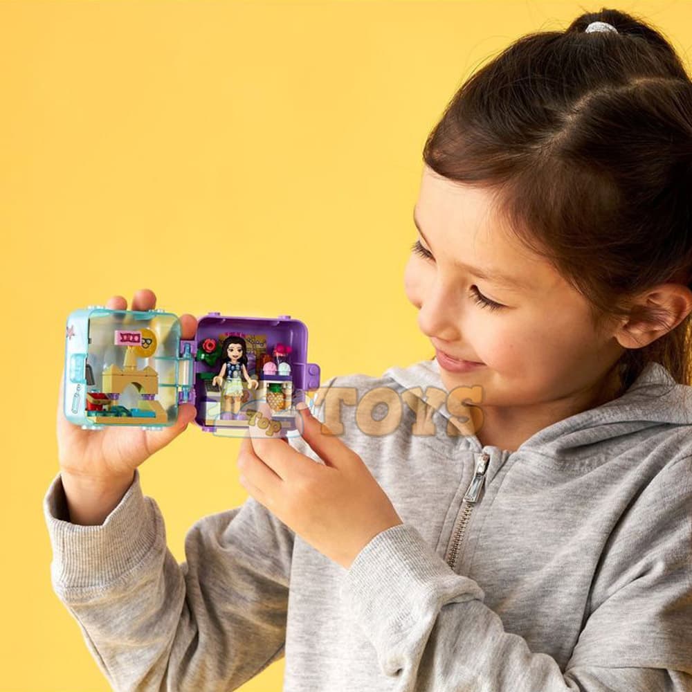 LEGO® Friends Cubul jucăuș de vară al Emmei 41414 - 51 piese
