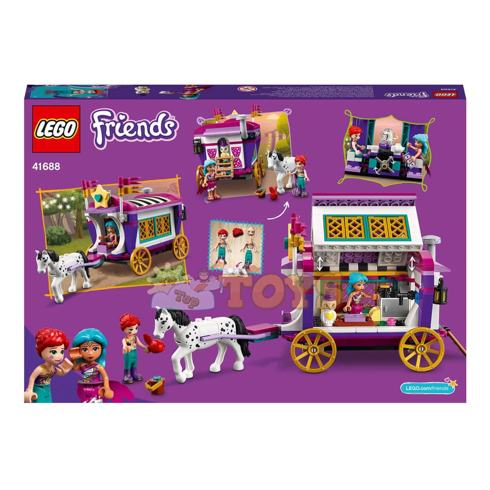 LEGO® Friends Caravana magică 41688 - 348 piese