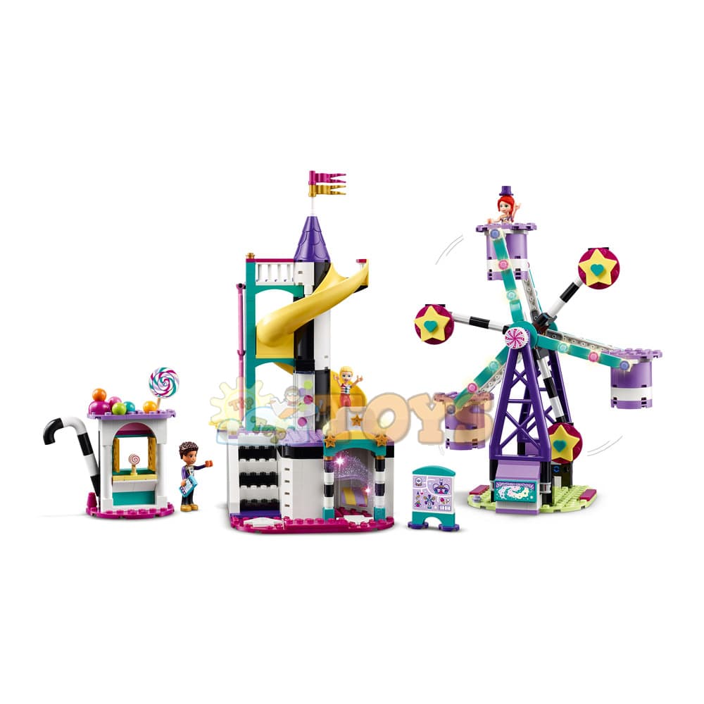 LEGO® Friends Ferris Wheel magic și tobogan 41689 - 545 piese