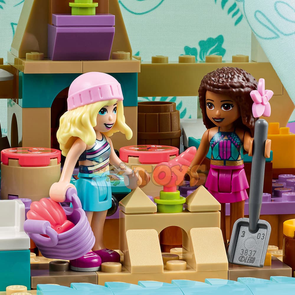 LEGO® Friends Tabără pe plajă 41700 - 380 piese