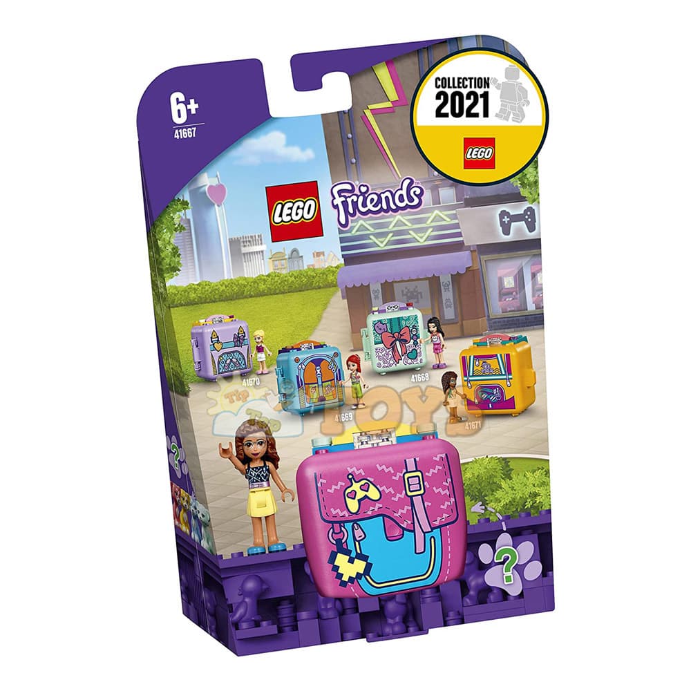 LEGO® Friends Cubul de jocuri al Oliviei 41667 - 64 piese