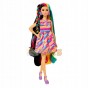 Păpușă Barbie cu păr lung și accesorii Totally Hair Hearts HCM90