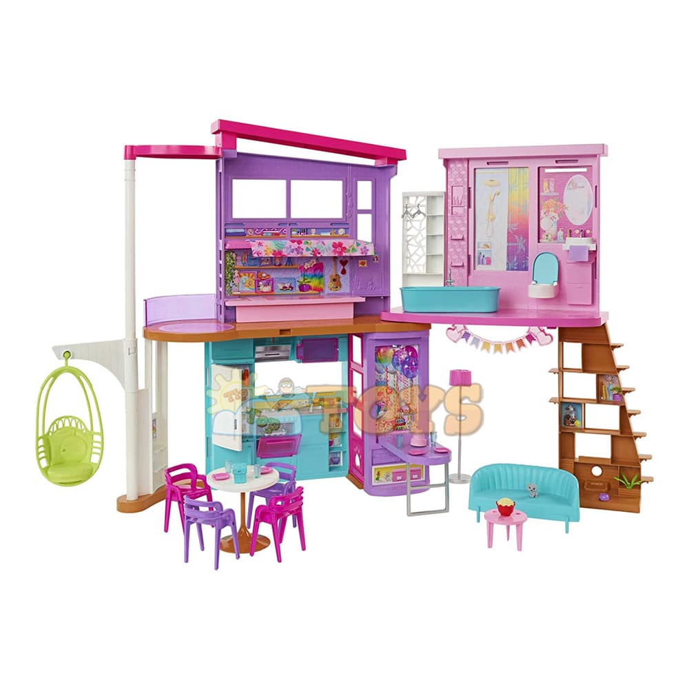 Set de joacă Barbie Casa de petrecere Barbie Malibu HCD50 - Mattel