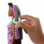 Păpușă Barbie cu păr lung și accesorii Totally Hair Hearts HCM91