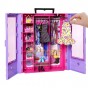 Set de joacă Barbie Dulapul Fashionistas cu accesorii HJL65 - Mattel