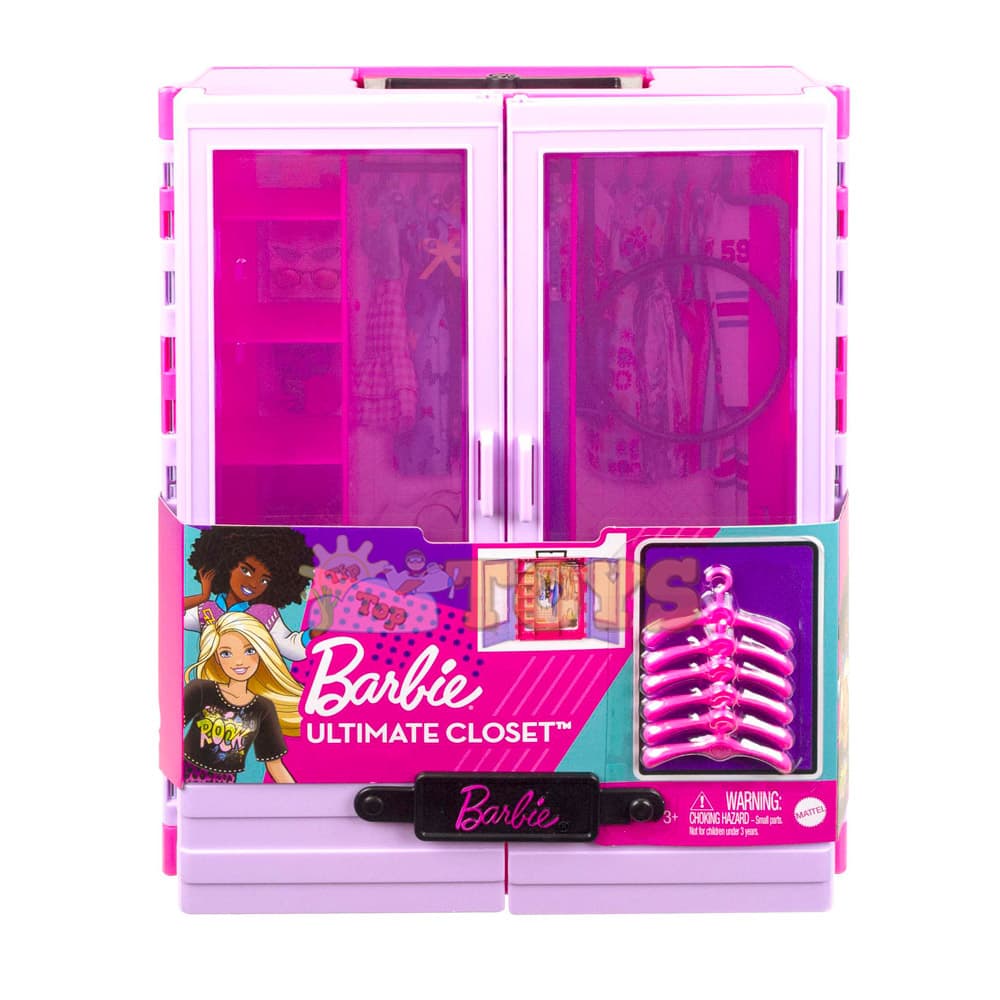 Set de joacă Barbie Dulapul Fashionistas cu accesorii HJL65 - Mattel