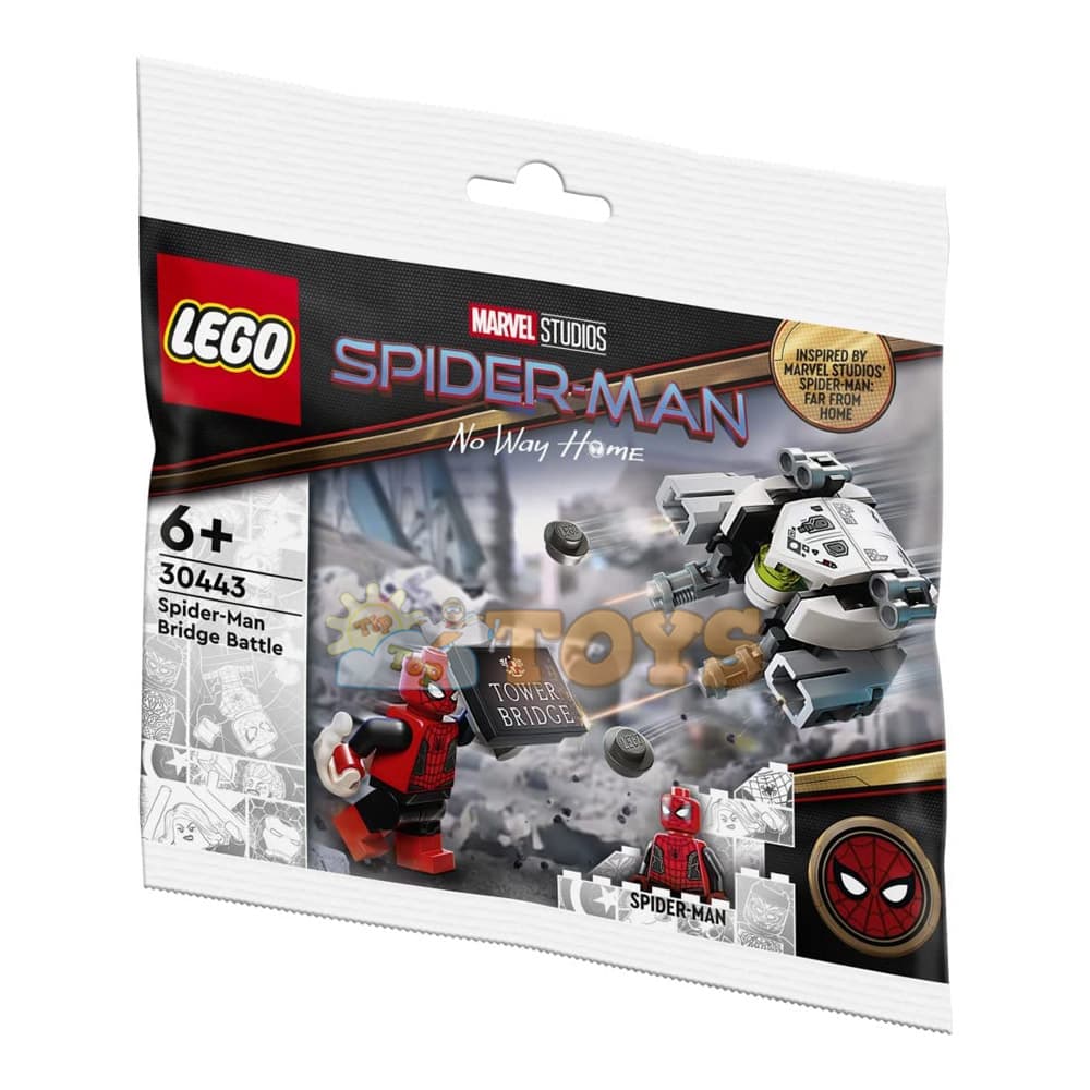 LEGO® Super Heroes Lupta de la pod a Omului Păianjen 30443