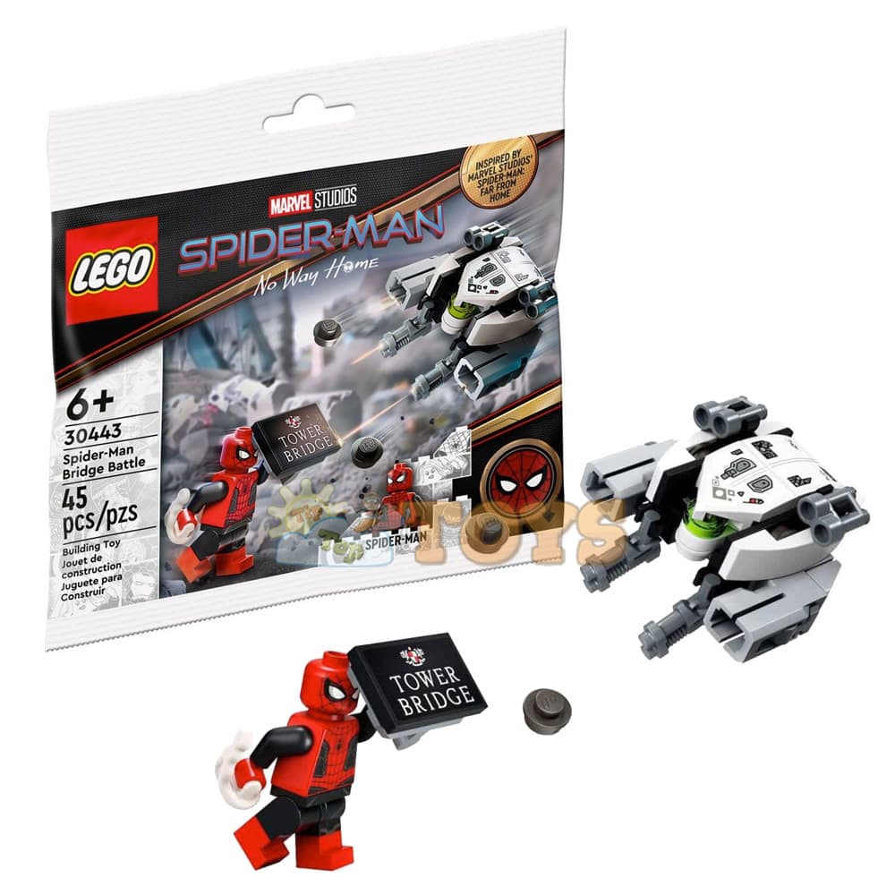 LEGO® Super Heroes Lupta de la pod a Omului Păianjen 30443