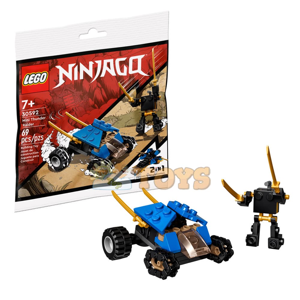 LEGO® Ninjago Mini Thunder Raider 30592 - 69 piese