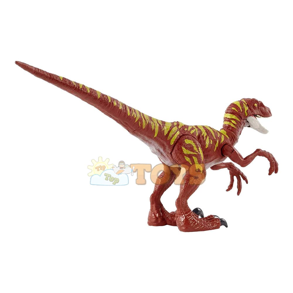 Figurină Jurassic World Dinozaur Velociraptor Dino Rivals HBX31 Mattel
