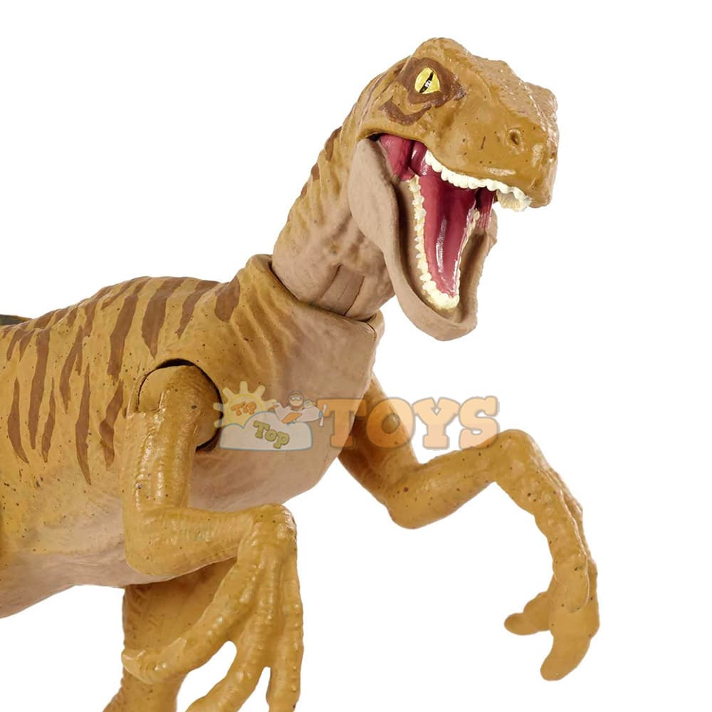 Figurină Jurassic World Dinozaur Velociraptor Dino Rivals HBX32 Mattel