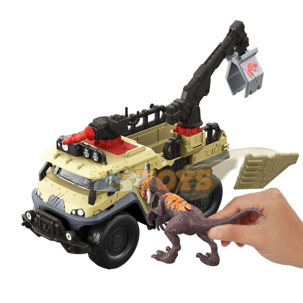 Set de joacă Jurassic World Dominion Camion de capturare și zdrobire
