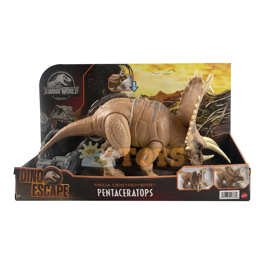 Figurină Jurassic World Dinozaur Pentaceratops Dino Escape HCM05