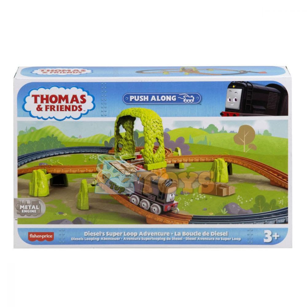 Thomas și prietenii Set de joacă Aventura super buclă al lui Diesel