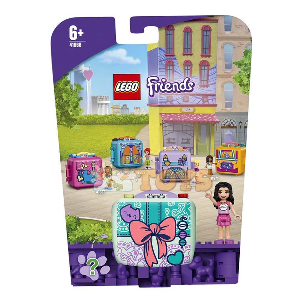 LEGO® Friends Cubul de modă al Emmei 41668 - 58 piese