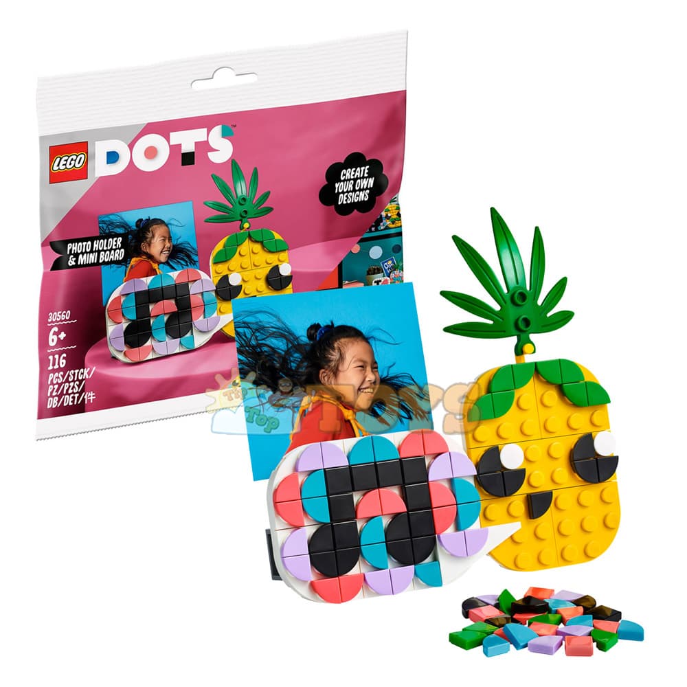LEGO® DOTS Suport pentru fotografii și tăbliță mică 30560 - 116 piese