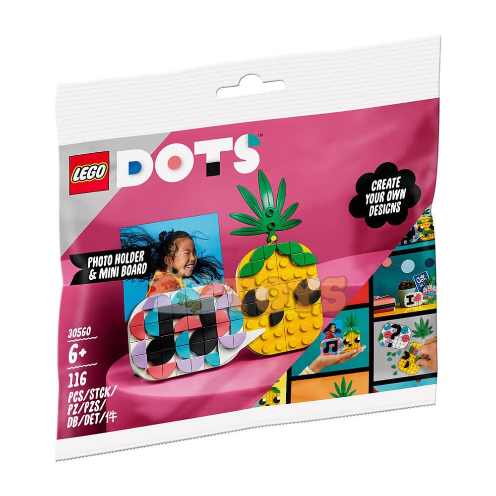 LEGO® DOTS Suport pentru fotografii și tăbliță mică 30560 - 116 piese