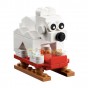 LEGO® Classic Iconic Urși polari iarna 40571 - 312 piese