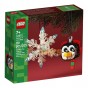 LEGO® Classic Iconic Pinguin și fulg de zăpadă 40572 - 139 piese