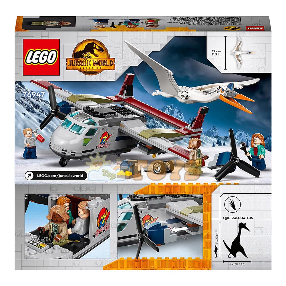 LEGO® Jurassic World Ambuscada Quetzalcoatlus 76947 - 306 piese