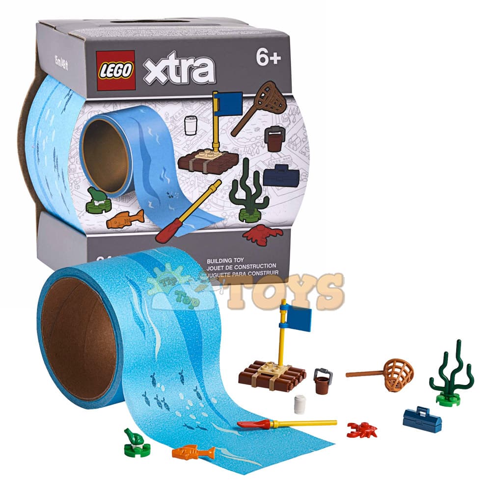 LEGO® xtra Water Tape cu 10 accesorii 854065 - 24 piese