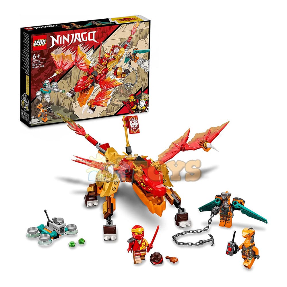 LEGO® Ninjago Dragonul de foc EVO al lui Kai 71762 - 204 piese