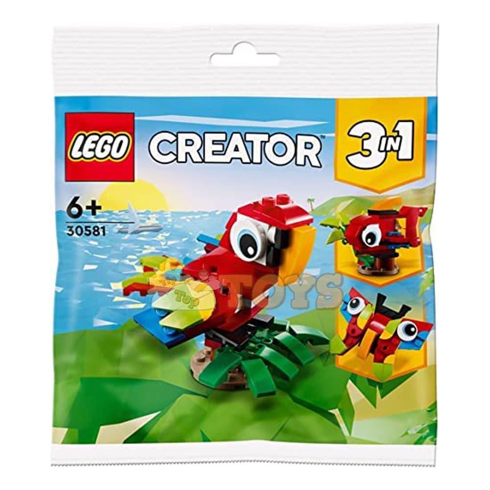 LEGO® Creator Papagal tropical 30581 - 66 piese