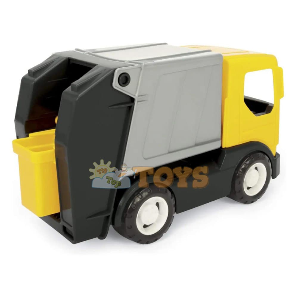 WADER Camion mașină de gunoi TECH TRUCK 35361 cabină galbenă