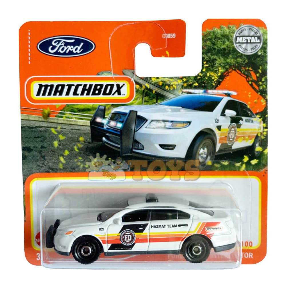 MATCHBOX Mașinuță metalică Ford Police Interceptor HFR99 - Mattel