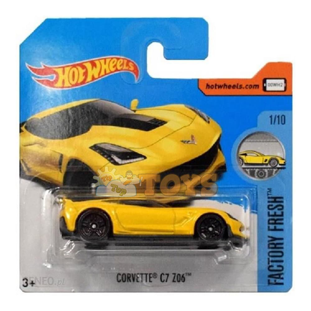 Hot Wheels Mașinuță metalică Corvette C7 Z06 DTW79 Factory Fresh