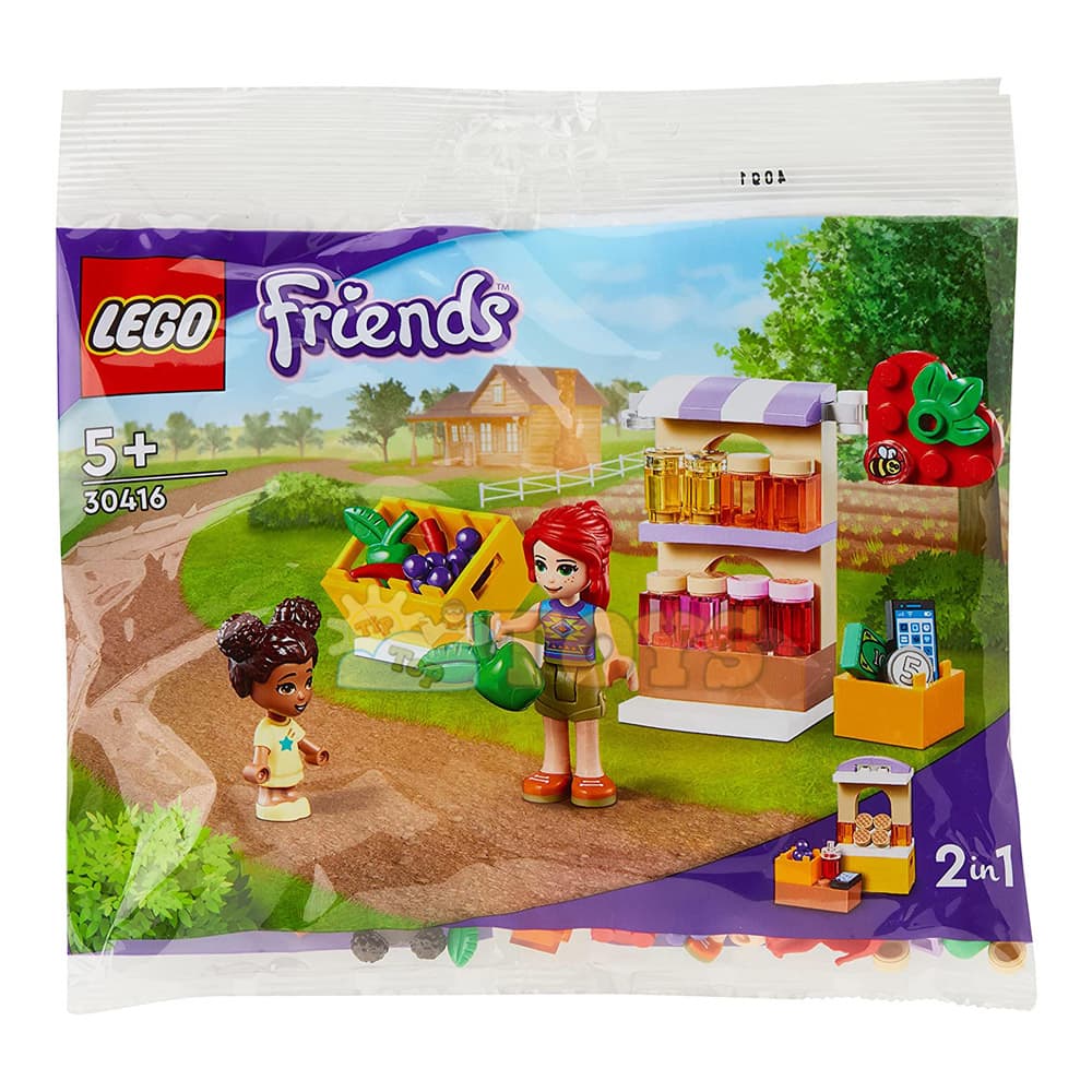 LEGO® Friends Mica piață organică 30416 - 54 piese