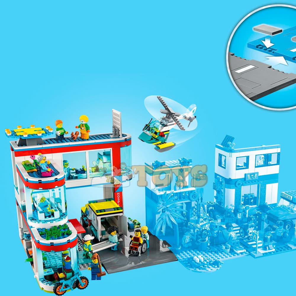 LEGO® City Spital 60330 - 816 piese - LEGO City Hospital