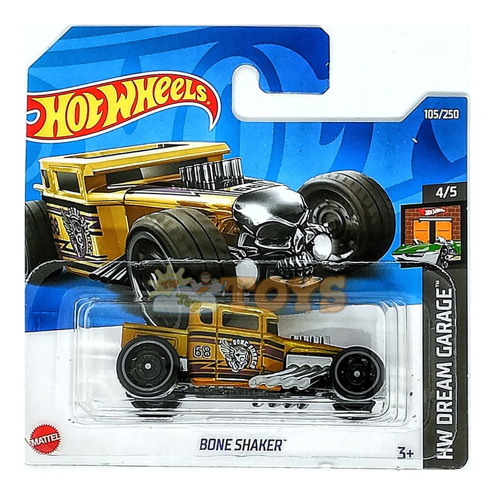 Hot Wheels Mașinuță metalică Bone Shaker HCX12 Mattel