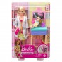 Set de joacă Barbie Doctor pediatru cu păpușă bebeluș GTN51