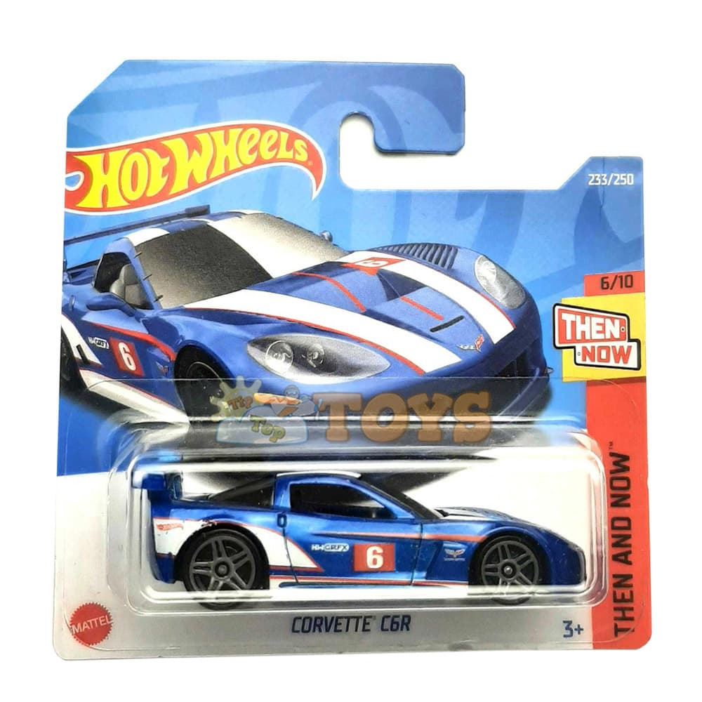 Hot Wheels Mașinuță metalică Corvette C6R HCV35 Mattel
