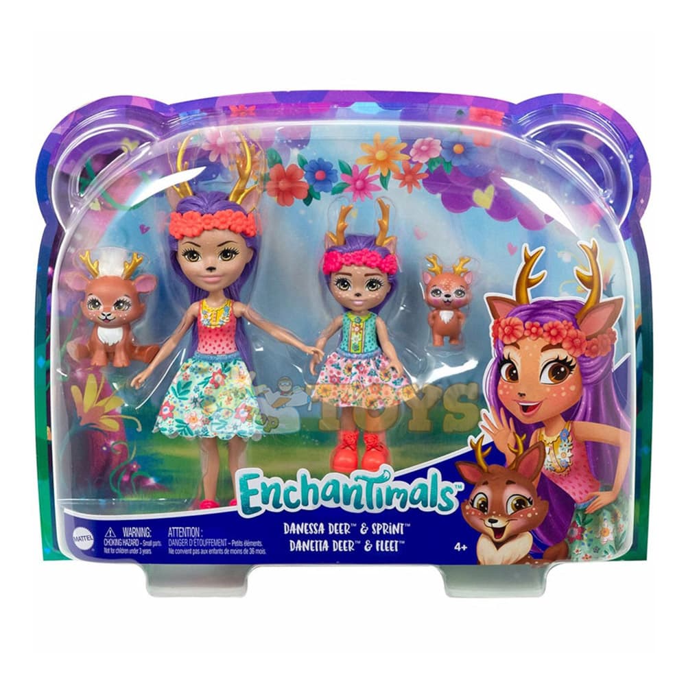 Enchantimals Set de joacă Danessa Deer și Sprint HCF80 Mattel