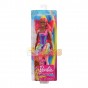 Păpușă Barbie Dreamtopia Zână curcubeu brunetă GJK01 Mattel