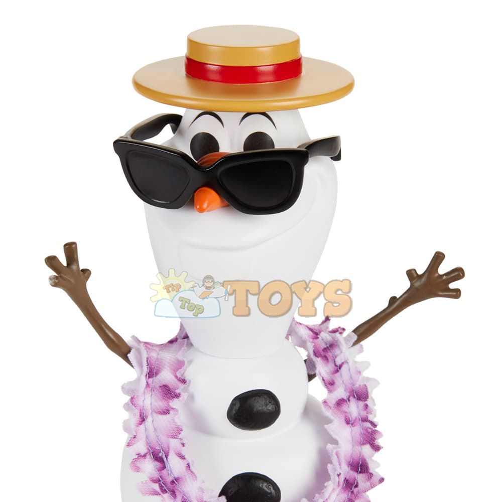 Figurină Olaf cu accesorii F3256 Shimmer Summertime Frozen 2