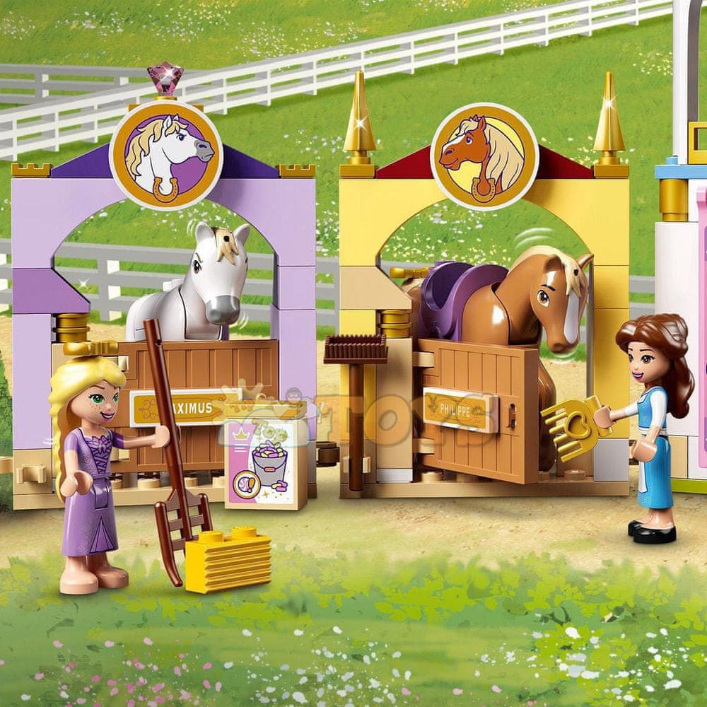 LEGO® Disney Grajdurile regale ale lui Belle și Răpunzel 43195