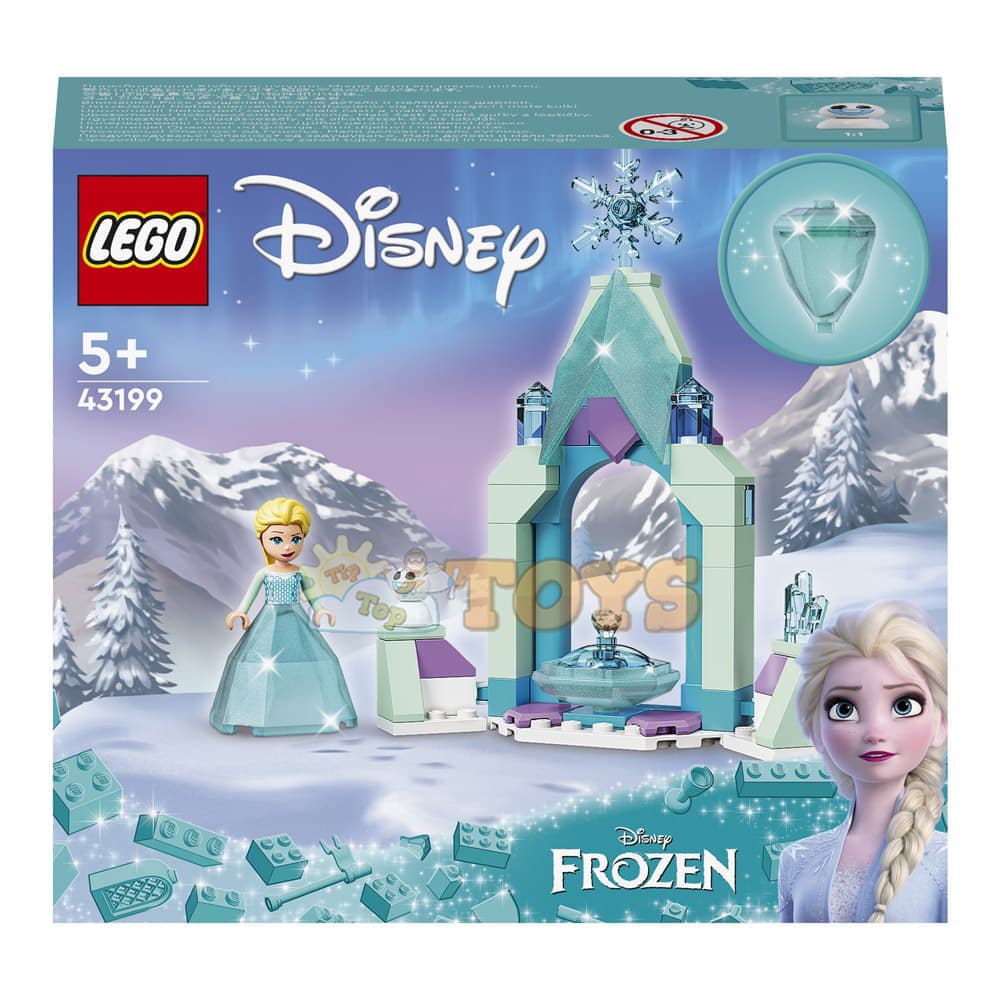 LEGO® Disney Curtea Castelului lui Elsa 43199 - 53 piese