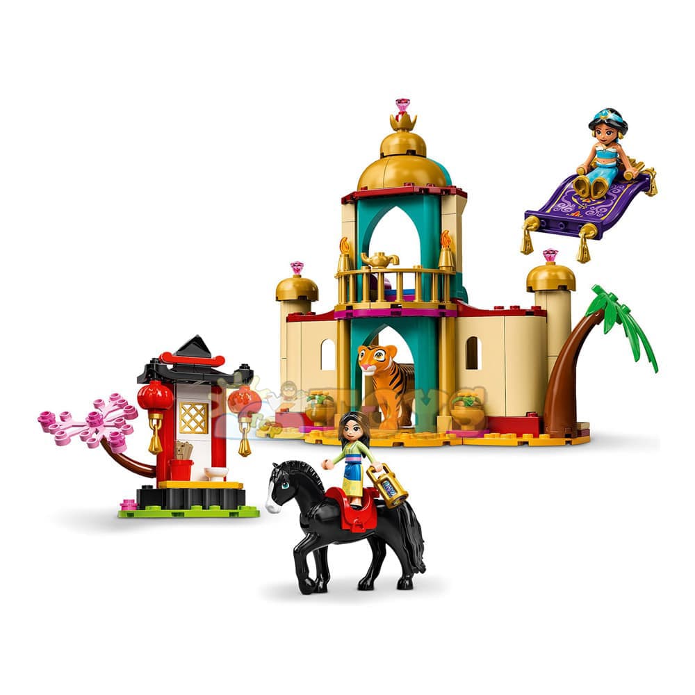 LEGO® Disney Aventura lui Jasmine și Mulan 43208 - 176 piese