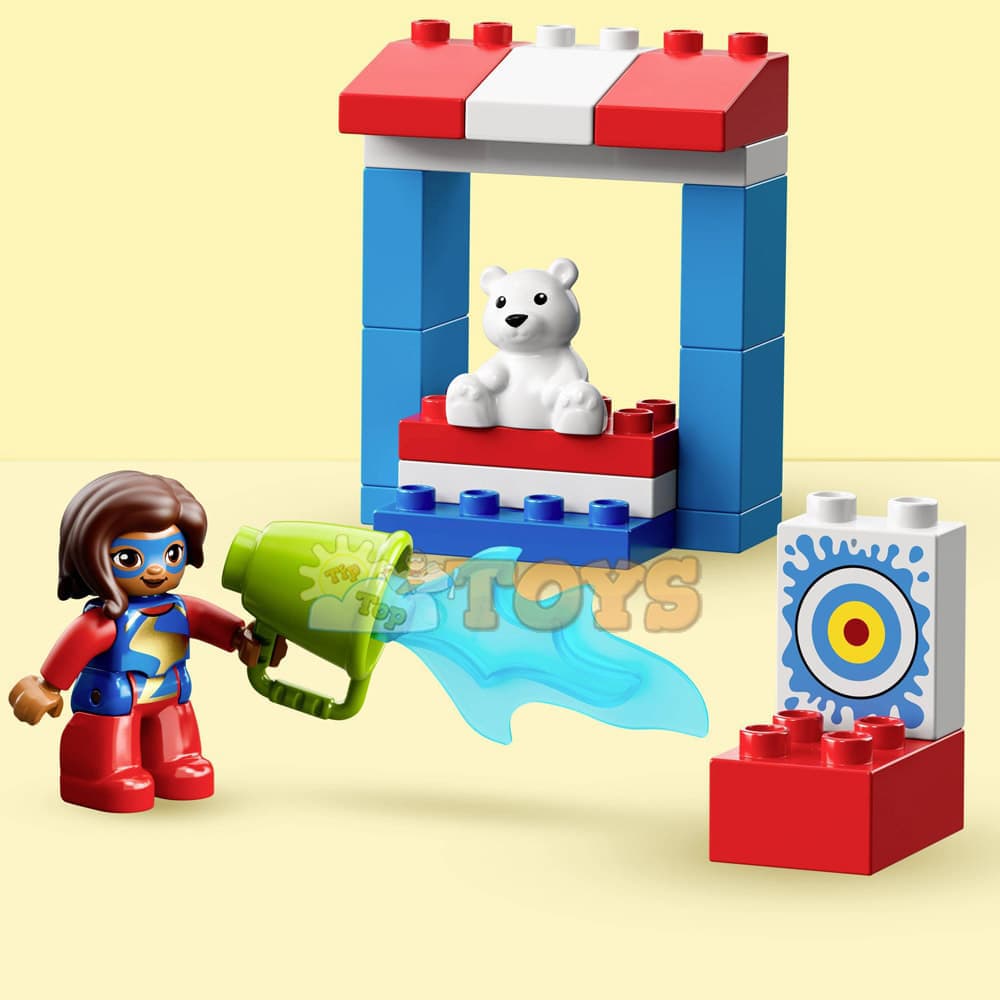 LEGO® Duplo Super Heroes Aventura în Parcul de Distracții 10963
