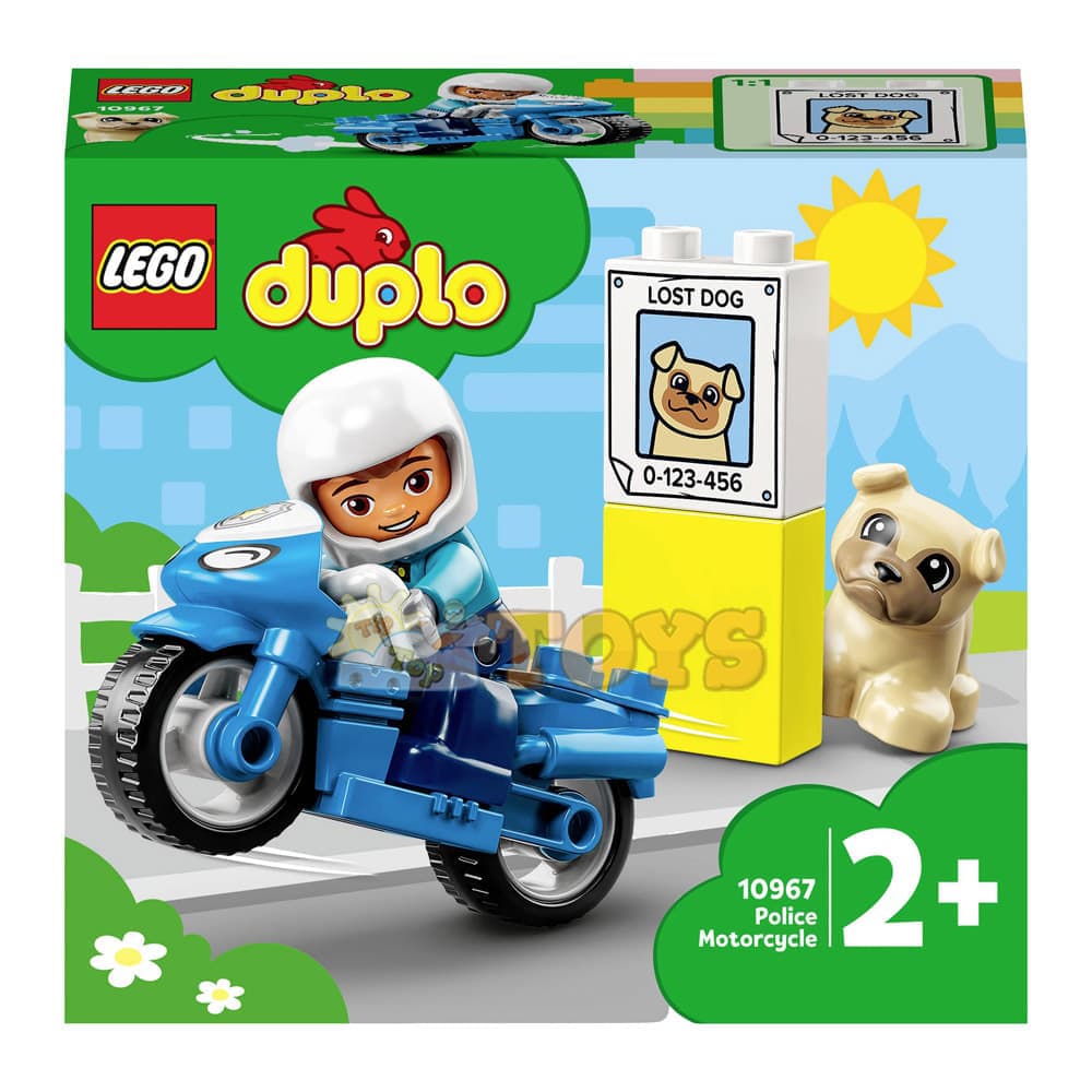 LEGO® Duplo Motocicleta de poliție 10967 - 40 piese