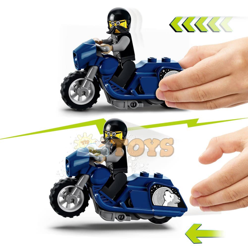 LEGO® City Motocicleta de cascadorii 60331 - 10 piese