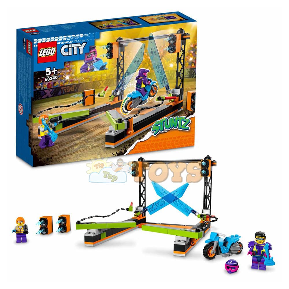 LEGO® City Provocarea cu lame 60340 - 154 piese