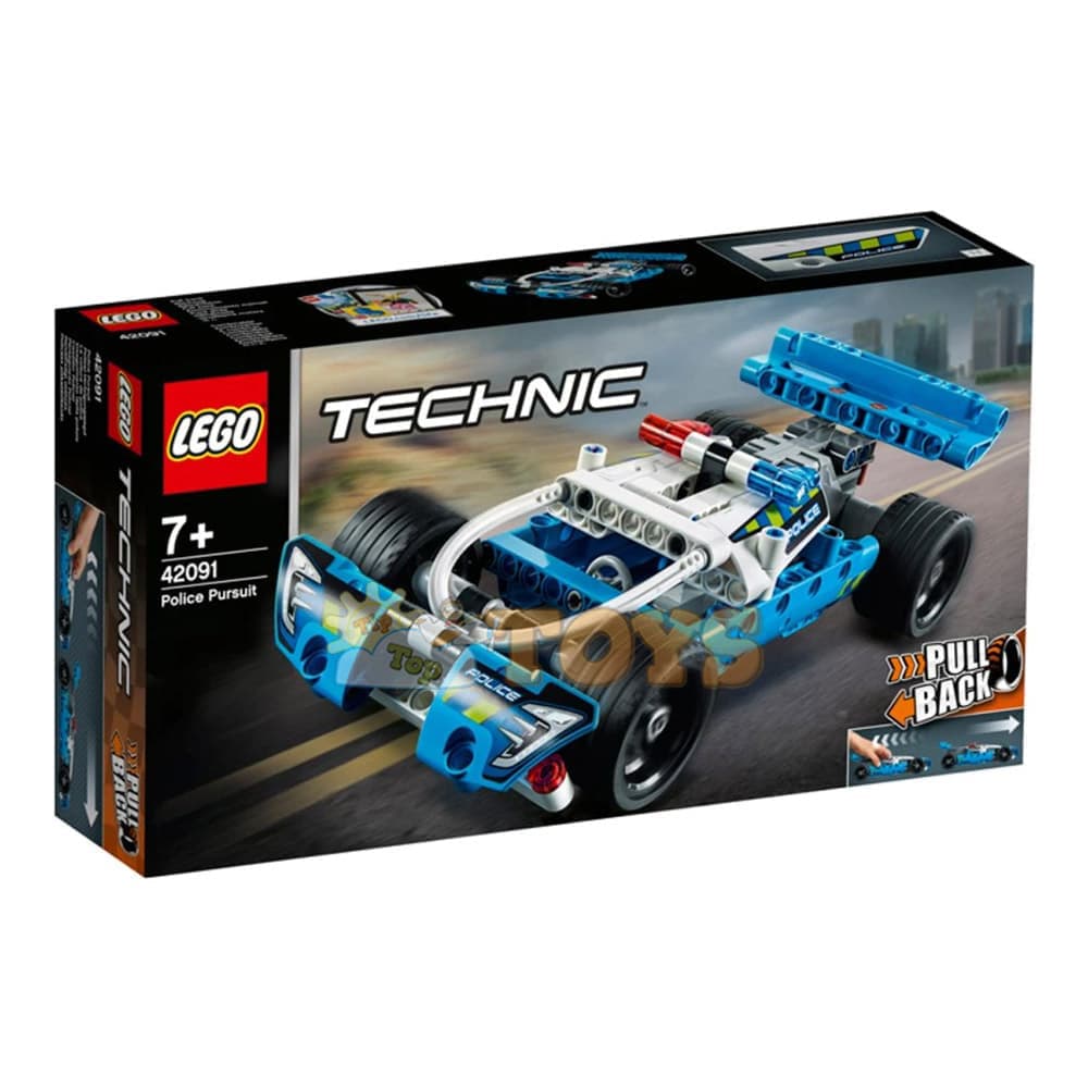 LEGO® Technic Urmărirea poliției 42091 - 120 piese Police Pursuit