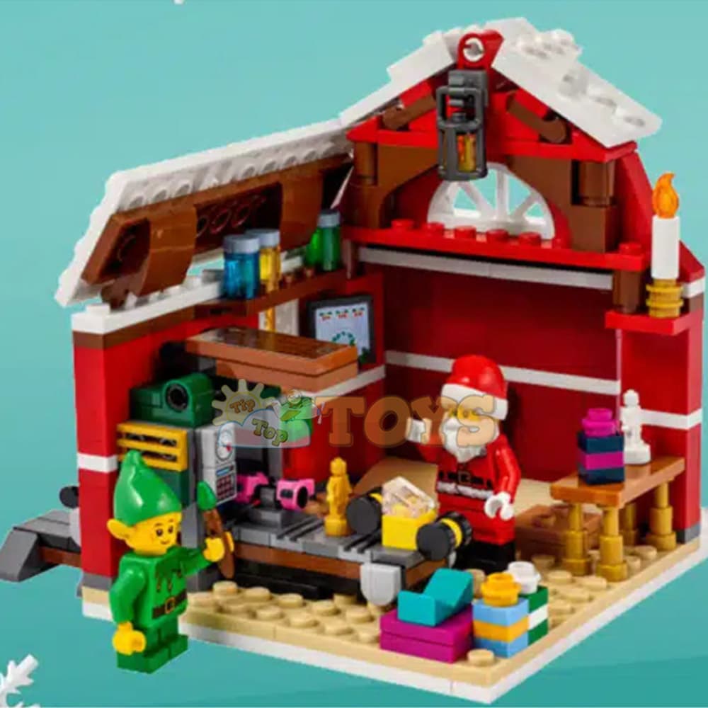 LEGO® Classic Iconic Atelierul lui Moș Crăciun 40565 - 329 piese