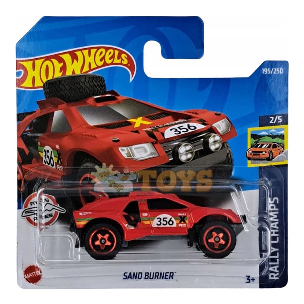 Hot Wheels Mașinuță metalică Sand Burner HCX64 Rally Champs