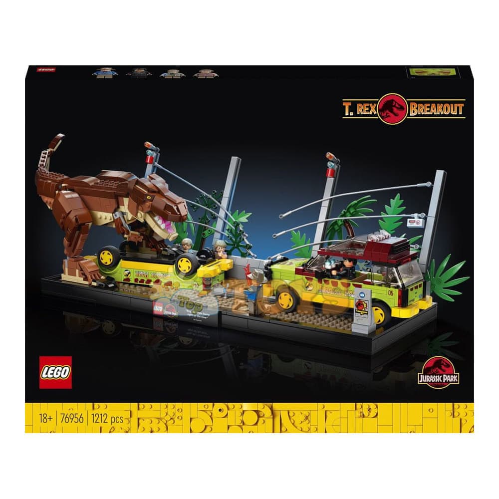 LEGO® Jurassic World Evadarea T. Rex Breakout 76956 - 1212 piese